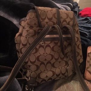 Coach backpack/purse